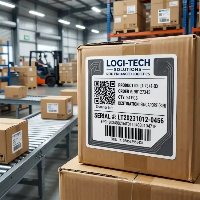 RFID Logistic Label vs Barcode Labels: Which Is Better for Logistics?